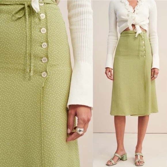 Rouje Midi Skirt 38 - Picture 13 of 13